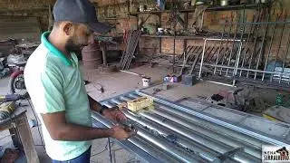 Como colocar fechadura e dobradiças em porta de ferro