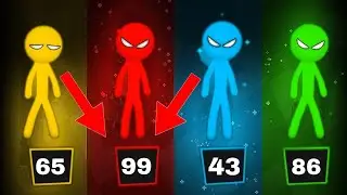 99 Stickman Party Minigames 1 2 3 4 Minigames | Stickman Party Gameplay