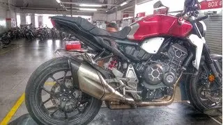 ARRANQUEI O SUPORTE DE PLACA ORIGINAL DA NOVA CB1000R