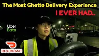 Мой самый &laquo;гетто-подобный&raquo; опыт доставки в жизни&hellip; Uber Eats, поездка с водителем, DoorDash | Проб...