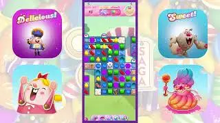 Level [9656] 🍭Candy Crush Saga gameplay 🍭 no commentary