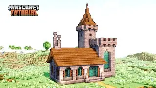How To Build a Storage Castle Minecraft Tutorial