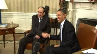 Obama meets Maliki as US exits Iraq