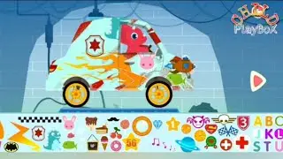 Dinosaur Car🚗 - Painting & Designing Car Games For Kids | Kids Learning | Kids Games | Yateland