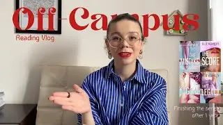 I finished the OFF-CAMPUS series, a reading vlog | reading series ep. 1