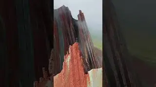 gunung Pelangi di 🇵🇪 #youtubeshorts #faktadunia #viralvideos #mountains credit:rednote