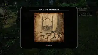 [Dragon Age: Inquisition] Emerald Graves: Observing the Menace (Part 1); Map of Elgar'nan's Bastion