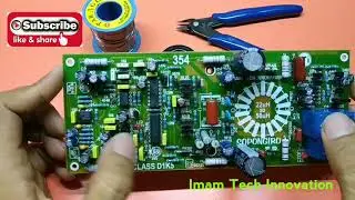 Power Amplifier Class D1K5 Sopongiro 354 Review Part 1