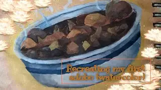 Recreating my first adobo in my journal entry