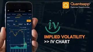 IV: IV Chart || Quantsapp #Options Analytics Tool