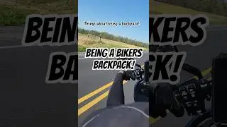 Things about being a backpack🏍💨 #backpack #harleydavidson #couples #bikelife #harleylife #harley