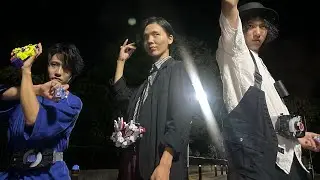 【共闘】仮面ライダーギーツ＆リバイ＆セイバーに変身してみた。(ギーツIX＆モンスターリバイ＆コマンドセイバー)