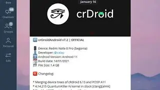 MIUI 12.5 Android 11 Ke AOSP Android 11 VNDK 30 CFW 4.0 | Redmi Note 8 Pro