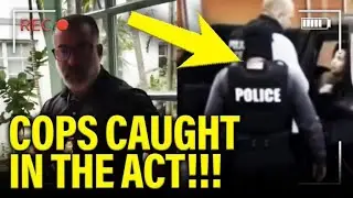 Cops CAUGHT ON CAMERA Targeting REGIME Critics AT HOME?!