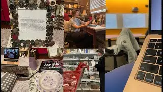 Spend the week with me - Write articles, college, thrift store, crafting, self-care & more!