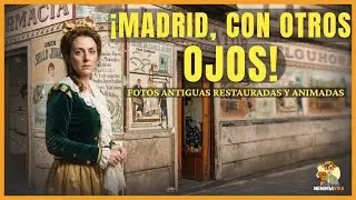 📸 Fotos Antiguas de Madrid Cobran Vida: Personajes Históricos Caminan de Nuevo ✨ #madridhistorico