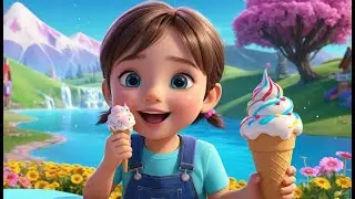 The Ice Cream Bridge Melts Away | Melting Adventure Song for Kids | Fun Summer Nursery Rhyme