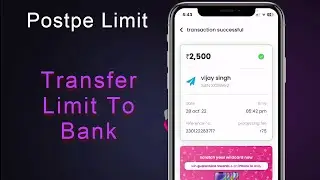💥Bharat Postpe Credit Card To Bank Account money transfer