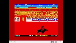 ZX Spectrum, Emulated, World Games, Bull Riding, 59 points