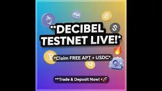 Decibel Testnet Full Tutorial | Aptos Faucet, Wallet, Trading & Vault Tasks Complete Guide