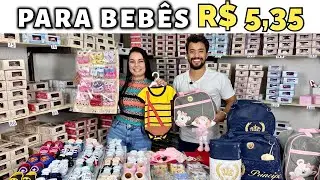Atacado de Roupas para Bebê a partir R$ 5,35 | Sapatinhos, Bodys, Meias e Kits Maternidade