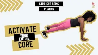 Activate your entire core with the Straight Arms Plank #rotatorcuff #shoulderstability #elbowpain