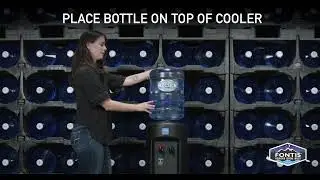 How to setup a top load cooler
