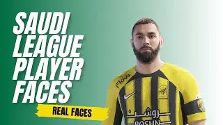 EA FC 25 | ALL SAUDI LEAGUE PLAYER REAL FACES WITH RATINGS