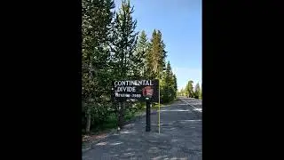 Wyoming - Yellowstone National Park - Continental Divide Elevation 7988