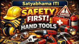 Safety precautions and hand tools । सभी ट्रेड के लिए । 
