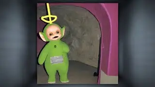 the cave of teletubbies i pass everyday on the way to work