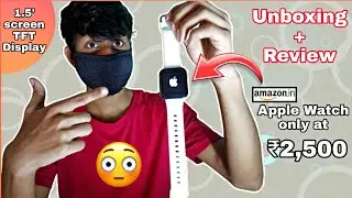 Zebronics zeb fit 1220CH SmartWatch🔥Sasta Apple Watch⚡Full Review |only at 2,500😳