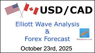 USD CAD Elliott Wave Analysis | Forex Forecast | October 23 2025 | USDCAD Analysis Today