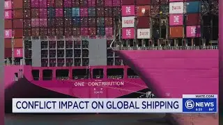 Israel-Iran conflict's impact on global shipping