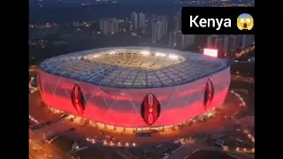 Talanta Stadium at night 😱&hearts;️🇰🇪. (ROIS) Nairobi City, Kenya. 