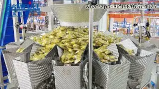 Combination scale horizontal bag feeding machine-fresh red dates premade pouch filling machine