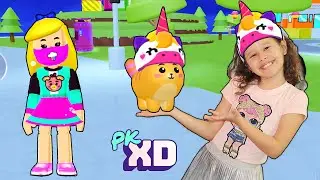 PK XD - ADOTEI UM PET NO PK XD 🎮 Valentina games
