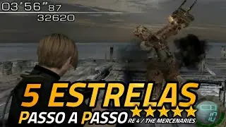 5 ESTRELAS NA ILHA  PASSO A PASSO THE MERCENARIES - RESIDENT EVIL 4 | ALISON GAMER BR
