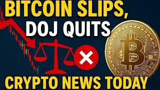 Bitcoin Slips, DOJ QUITS Crypto Crackdown?! | Major Global Shakeups &ndash; Crypto News Today!
