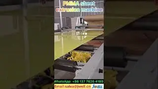 PMMA sheet extrusion machine 19------0086 137 7626 4189