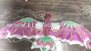 MONTAGE D’UN CERF-VOLANT CHINOIS
