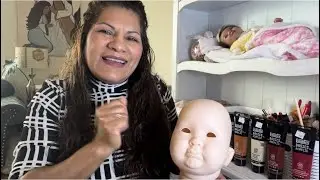 Cómo pintar un Reborn con pinturas Acrílicas con un kit Yumma