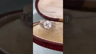 antique cut or modern cut diamond ring?💍#diamondring #diamond #ring #explorepage #antiquediamond