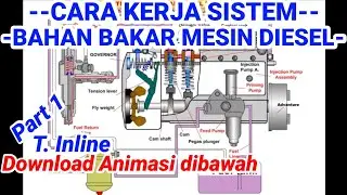 CARA KERJA SISTEM BAHAN BAKAR MESIN DIESEL