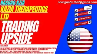 TRADING UPSIDE : KZIA STOCK ANALYSIS | KAZIA THERAPEUTICS STOCK