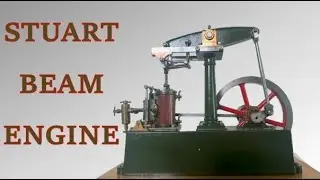 Stuart Beam Engine - Steam Run