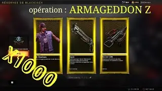 PACK OPENING 1000 VALISES TACTIQUES BO4 (OPÉRATION ARMAGEDDON Z)