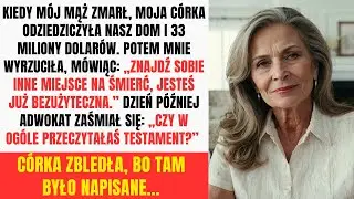Moja córka odziedziczyła 33 miliony i wyrzuciła mnie z domu — trzy dni później błagała mnie o pomoc.