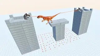 Minefield and Scimitarilla vs Every Unit. Animal Revolt Battle Simulator