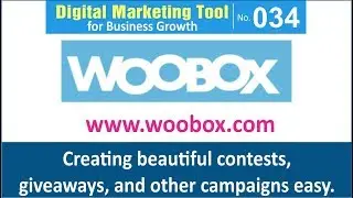 Digital Marketing Tool for Business Growth [034] | Woobox - Sweepstakes, Coupons for Facebook Pages